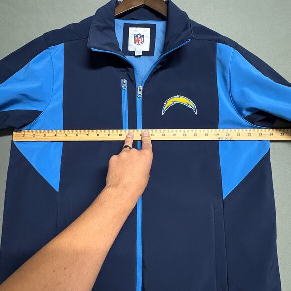 G-III Chargers‎ Full Zip Jacket Size Large Navy Blue Men’s LA300285 NFL - Picture 11 of 12